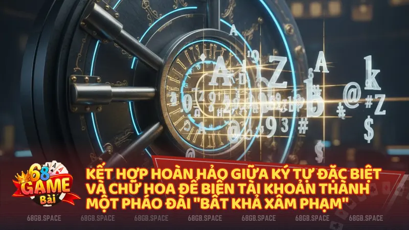 Gợi ý mẹo thiết lập chuỗi ký tự thông minh khi tham gia game bài 68, giúp bảo mật tối ưu nhưng vẫn đảm bảo dễ nhớ cho chủ sở hữu.